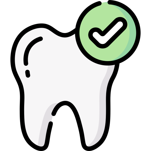Icono de diente para servicios dentales