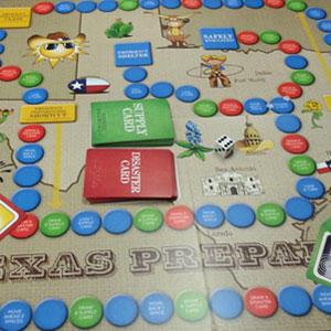 Emergency board game - Texas prepares
