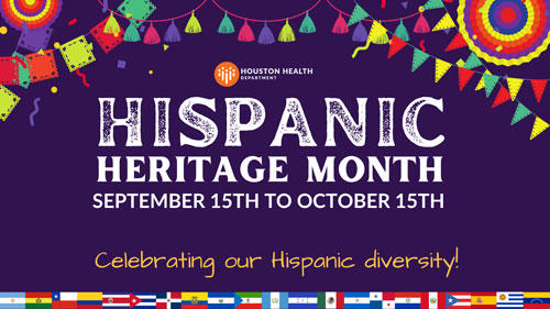 Hispanic Heritage Month, Sept 15 to Oct 15