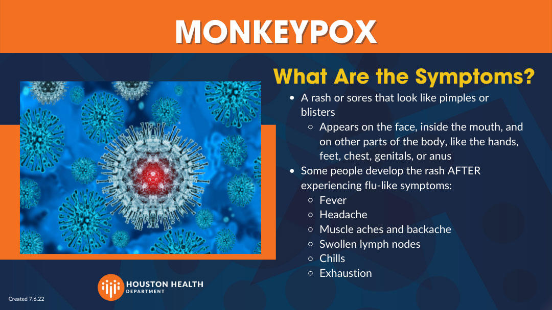 Monkeypox symptoms