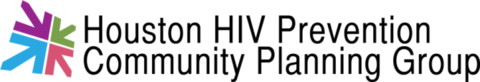 Logotipo del Grupo de Planificación Comunitaria para la Prevención del VIH de Houston